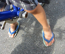 雨・風の日も!こんなにすりへってしまった